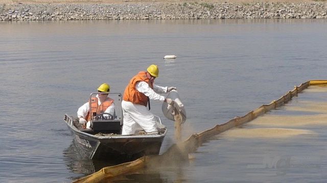 Сорбент для разливов нефти "Spill-Sorb" 17 кг