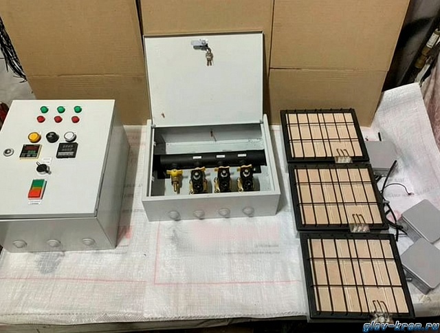 Нагревательная камера на 24 бочки по 200 литров или 6 еврокубов по 1000 литров, 2 уровня хранения, электрический обогрев ТЭНами или газом до -20 кВт, 4950x3850х1730 мм, рабочая температура нагрева до -250 ᵒС, напряжение -220/380В